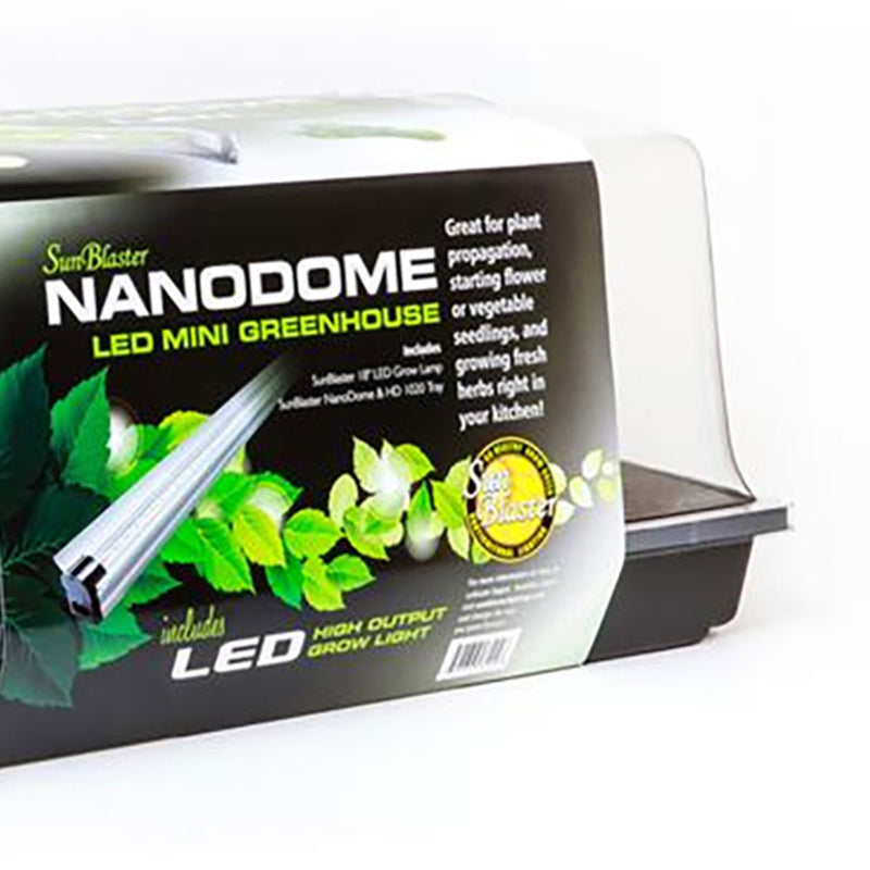 SunBlaster LED Mini Greenhouse Kit  + GAIA GREEN All Purpose 2 Kilos Plant Food