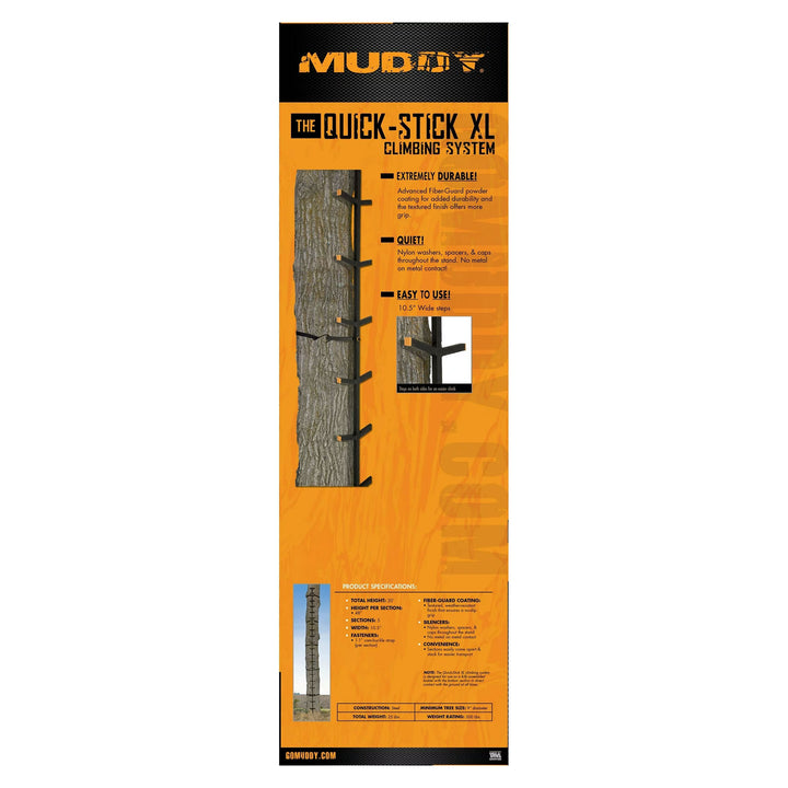 Muddy Quick Stick XL, Climbing Stick Tree Climbing Gear for Deer Stands & Blinds