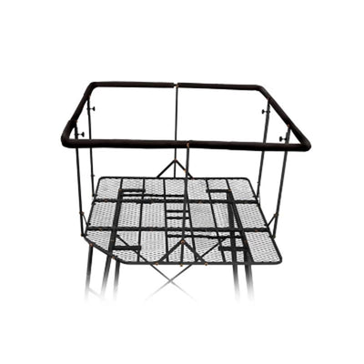 Muddy 12' Quad Pod Stand Hunting Blind, Hunting Gear Deer Blind w/ Windows, Camo - VMInnovations