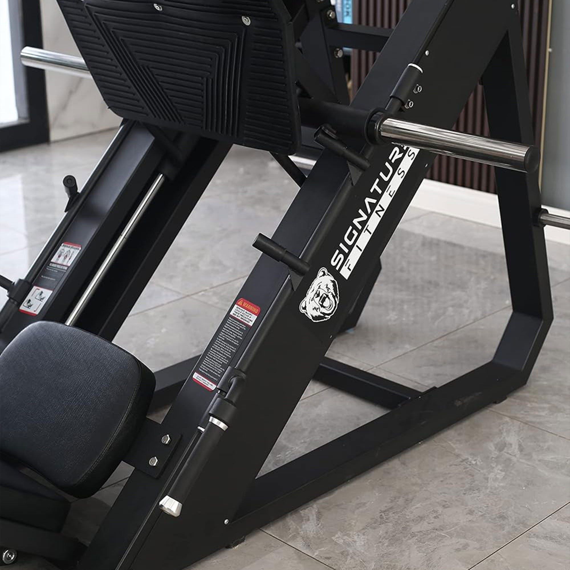 Signature Fitness Commercial Grade Plate Loaded Adjustable Leg Press Machine