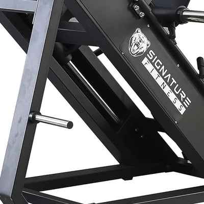 Signature Fitness Commercial Grade Plate Loaded Adjustable Leg Press Machine