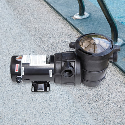 Swimline HydroTools Hydro Flo 1.0 HP 5280 GPH 2 Speed Discharge Pump (For Parts)