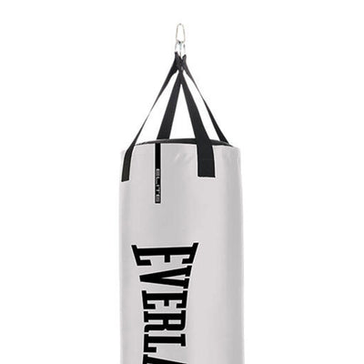 Everlast Single Station 100 Pound Punching Bag Stand and Kickboxing Bag, White - VMInnovations