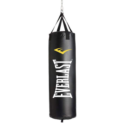 Everlast Single Station 100 Pound Punching Bag Stand and Kickboxing Bag, Black - VMInnovations