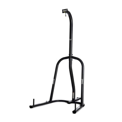 Everlast 100 Pound Bag Stand w/Bag Kit, Gloves, Hand Wraps & Bungee Cord, Black - VMInnovations