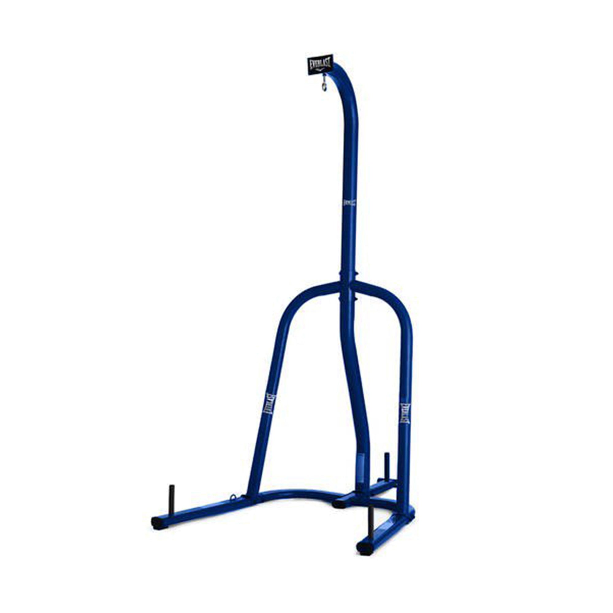 Everlast Single Station 100 Pound Punching Bag Stand and Kickboxing Bag, Red