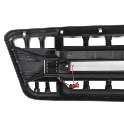 AMERICAN MODIFIED Armor Grille Compatible w/04-08 Ford F150, Glossy Black (Used) - VMInnovations
