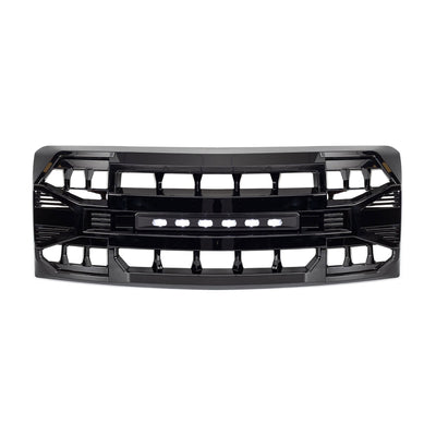 AMERICAN MODIFIED Armor Grille Compatible with 2009-2014 Ford F150, Glossy Black