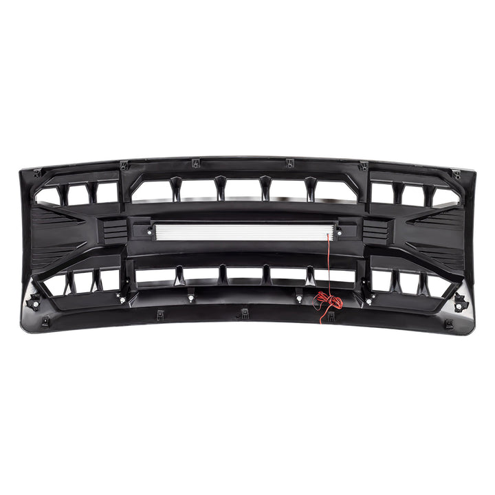 AMERICAN MODIFIED Grille Compatible with 09-14 Ford F150, Glossy Black(Open Box)