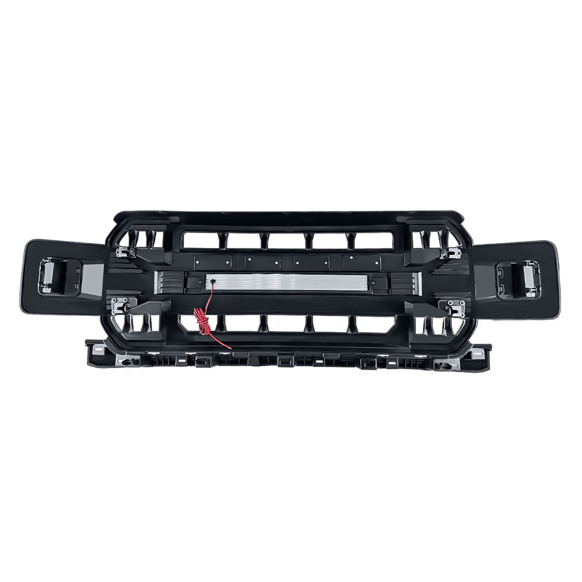 AMERICAN MODIFIED Armor Grille Compatible w/18-20 Ford F150, Glossy Black (Used)