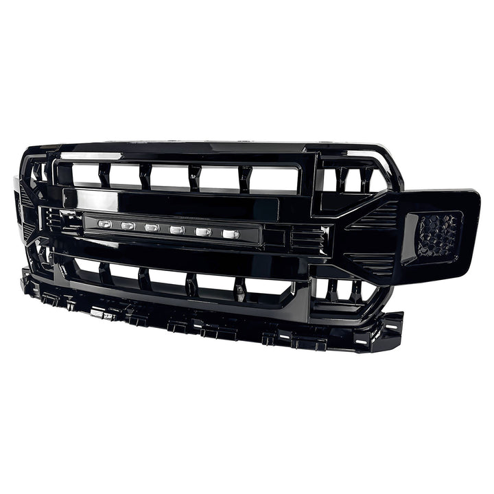 AMERICAN MODIFIED Armor Grille Compatible with 18-20 Ford F150, Black (Open Box)