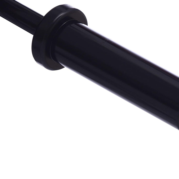 Signature Fitness Everyday Essentials Olympic Super Curl Barbell, 48 Inch, Black