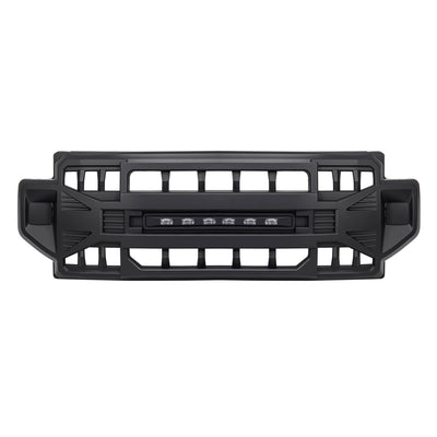 AMERICAN MODIFIED Front Grille Compatible with 2020-2022 Ford F250/F350, Black