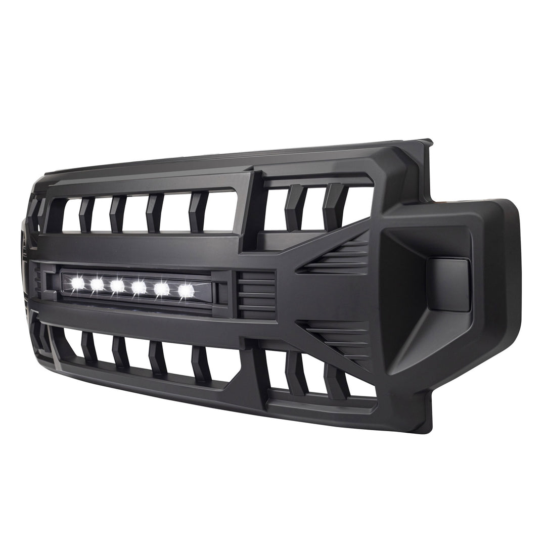 AMERICAN MODIFIED Front Grille Compatible with 2020-2022 Ford F250/F350 (Used)