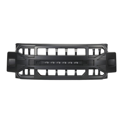 AMERICAN MODIFIED Armor Front Grille for '17-'19 Ford F250/350, Black (Open Box) - VMInnovations