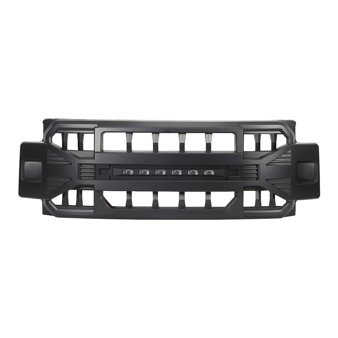 AMERICAN MODIFIED Armor Front Grille for '17-'19 Ford F250/350, Black (Open Box)