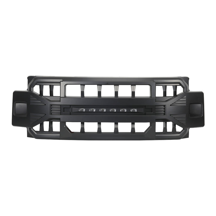 AMERICAN MODIFIED Armor Front Grille for '17-'19 Ford F250/350, Black (Open Box)