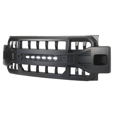 AMERICAN MODIFIED Armor Front Grille for '17-'19 Ford F250/350, Black (Open Box) - VMInnovations