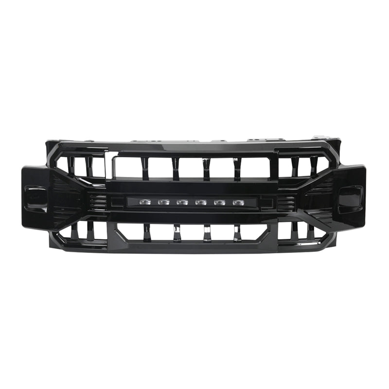 AMERICAN MODIFIED Armor Grille for 17-19 Ford F250/350, Glossy Black (Open Box)