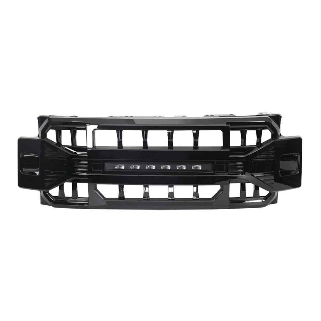 AMERICAN MODIFIED Armor Grille for 2017 to 2019 Ford F250/350, Glossy Black