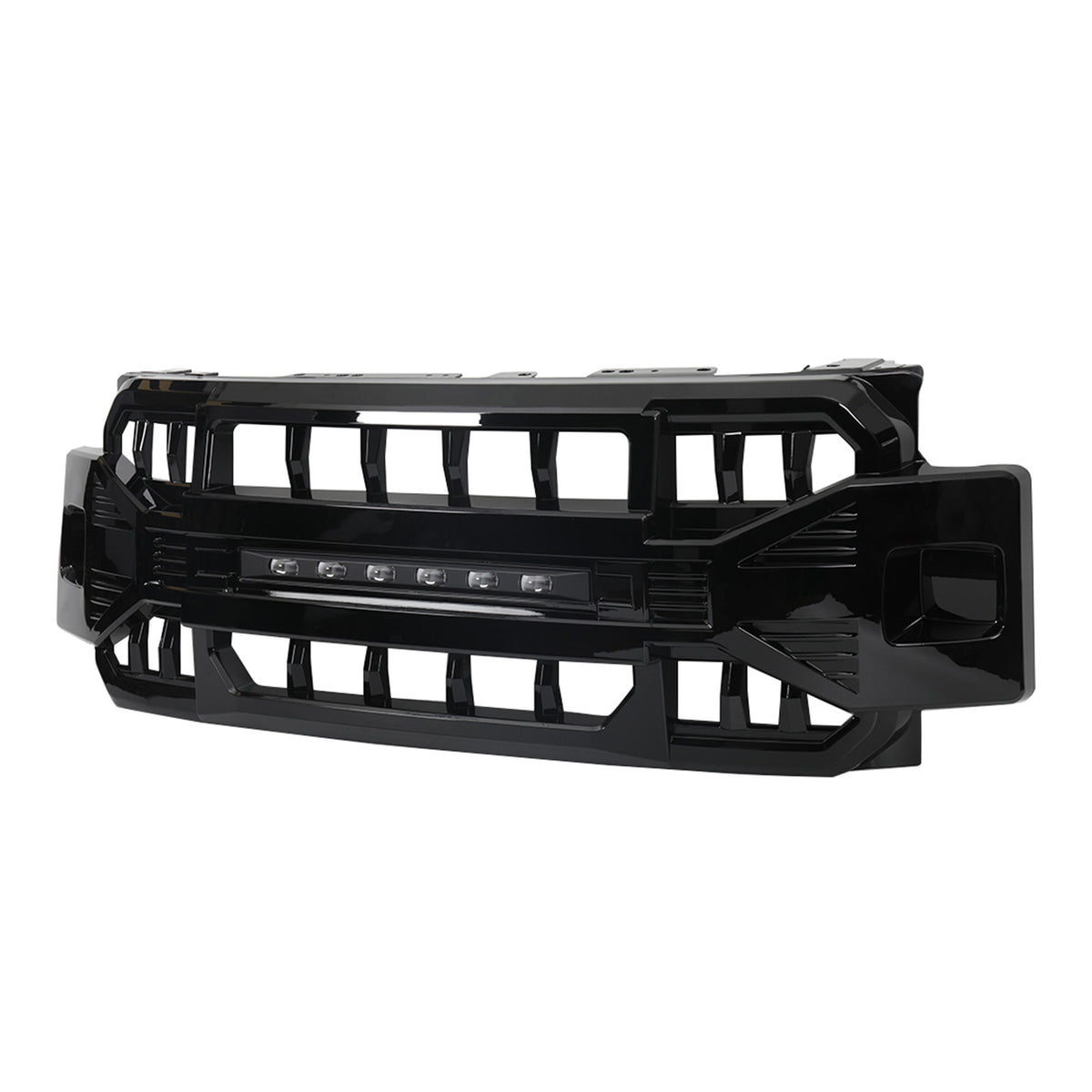 AMERICAN MODIFIED Armor Grille for 2017 to 2019 Ford F250/350, Glossy Black