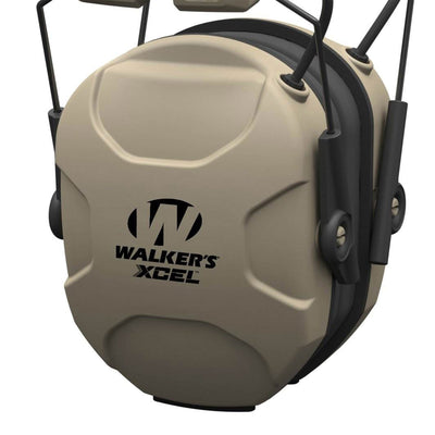 Walkers XCEL100 Digital Active Shooting Ear Hearing Protection Earmuffs (3 Pack)