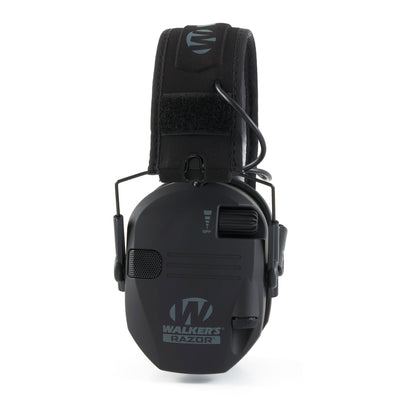 Walker's Black Punisher Razor Shooter Electronic Protection Earmuffs, (4 Pack) - VMInnovations