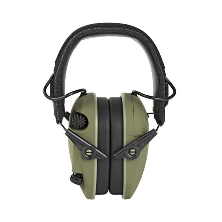 Walkers Razor Slim Shooter Hearing Protection Earmuffs, Green Patriot (4 Pack)