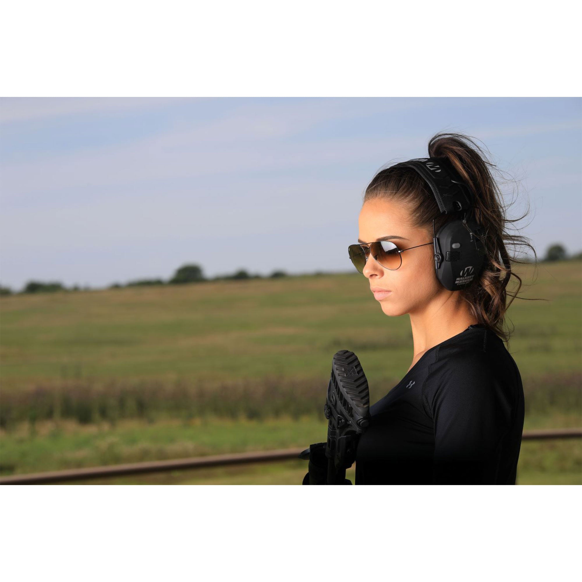 Walker's Razor Electronic Bluetooth Shooting Ear Protection Muff, Black (3 Pack) - VMInnovations