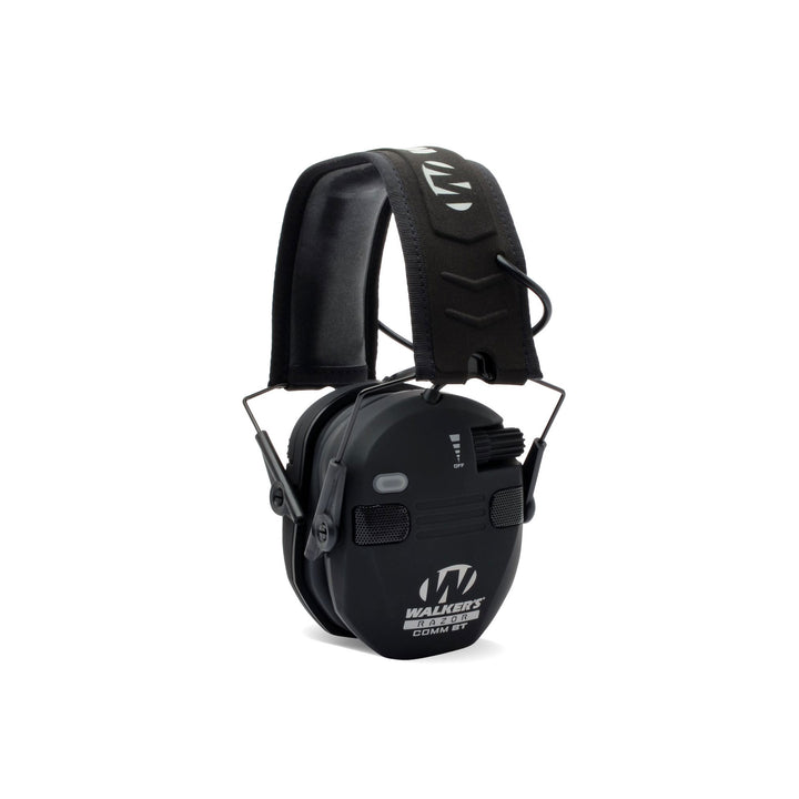 Walker's Razor Slim Electronic Shooting Ear Protection Muff, Black (4 Pack)