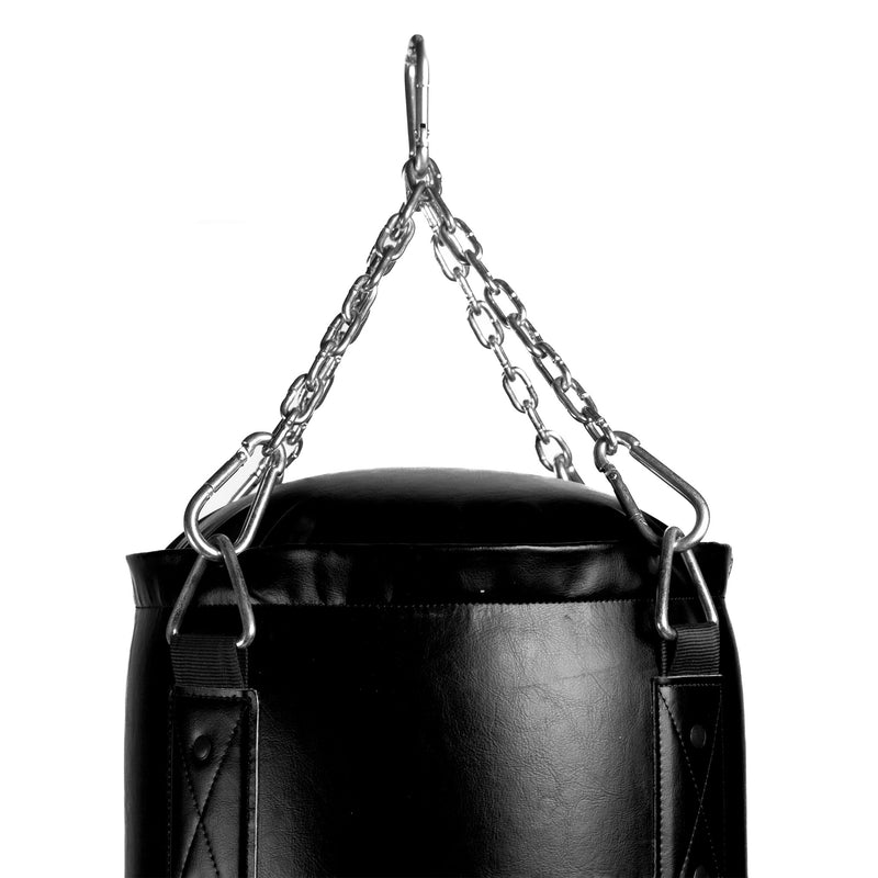 Everlast Powerlock Heavy Bag w/ Double Reinforced D Ring and Nylon Strap, Black