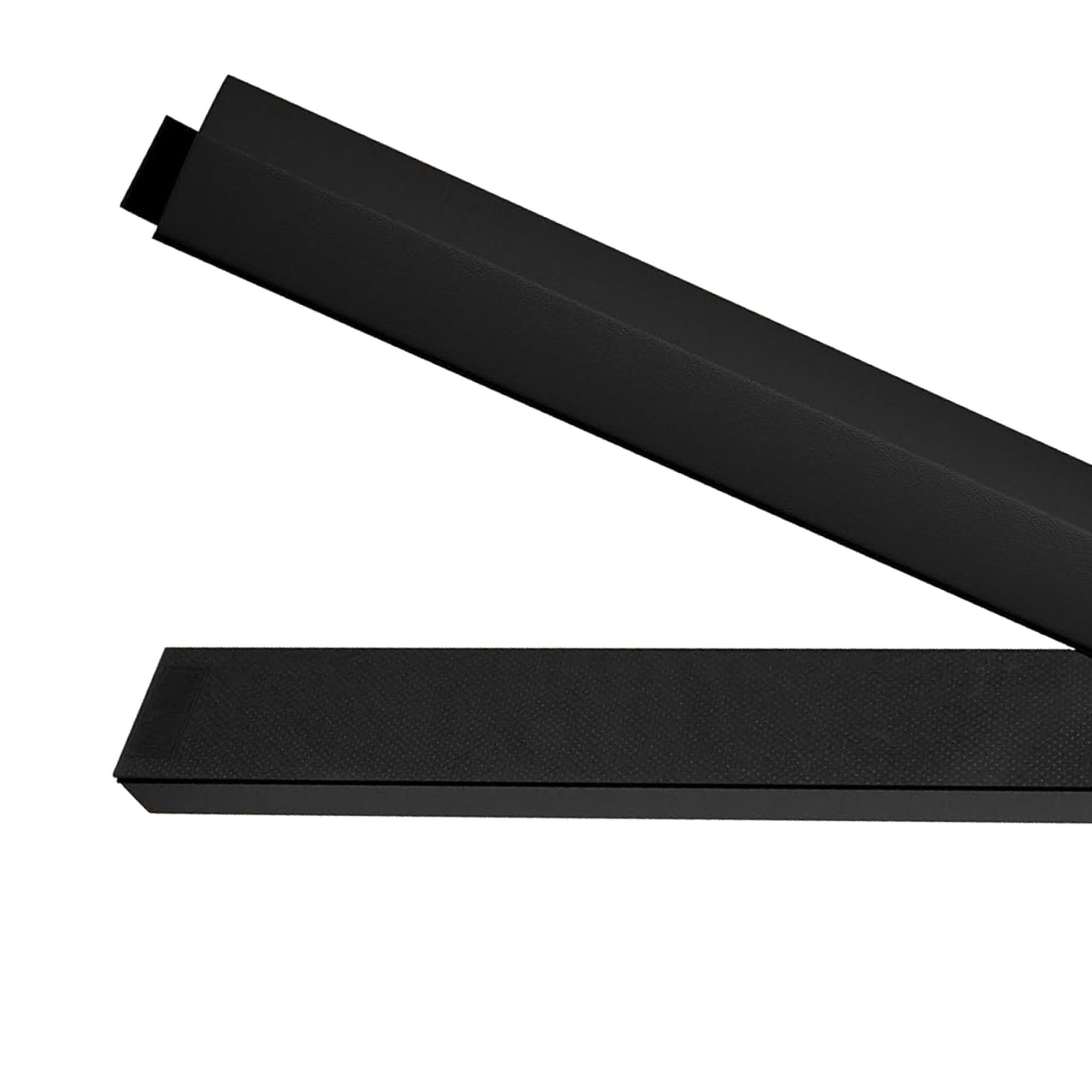 BalanceFrom Folding Foam Balance Beam, Portable Gymnastics Equipment with Hook-and-Loop Fasteners for Home or Gym Training, Black