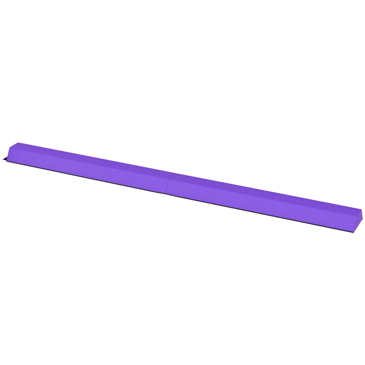 BalanceFrom 8ft Folding Balance Gymnastics Beam w/Handles, Purple (Open Box) - VMInnovations