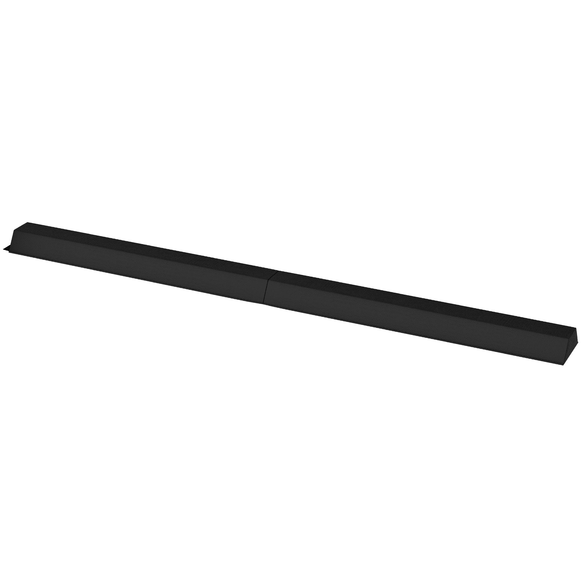 BalanceFrom 9 Foot Folding Balance Gymnastics Floor Beam with Handles, Black