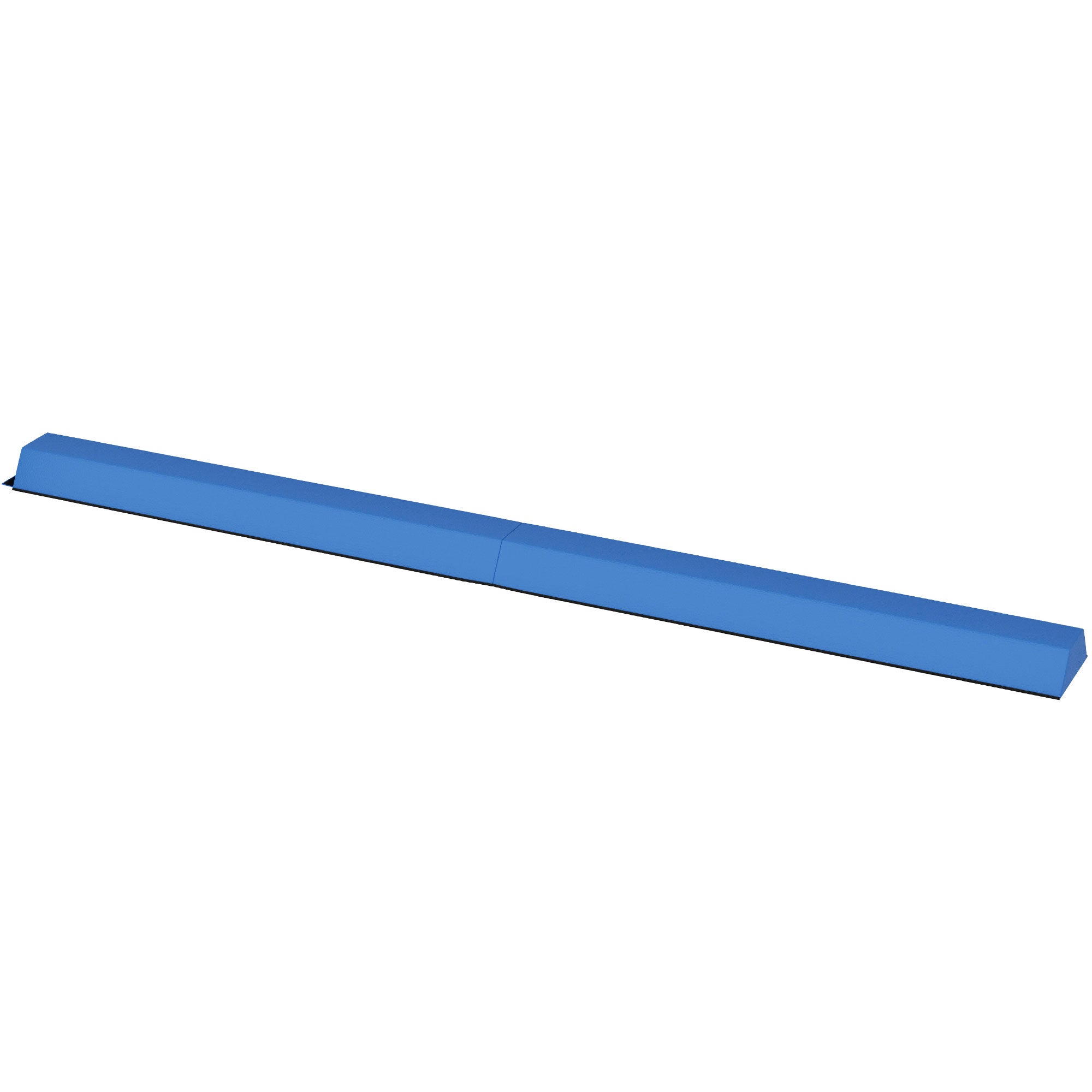 BalanceFrom 9' Folding Balance Gymnastics Floor Beam w/Handles, Blue (Open Box) - VMInnovations