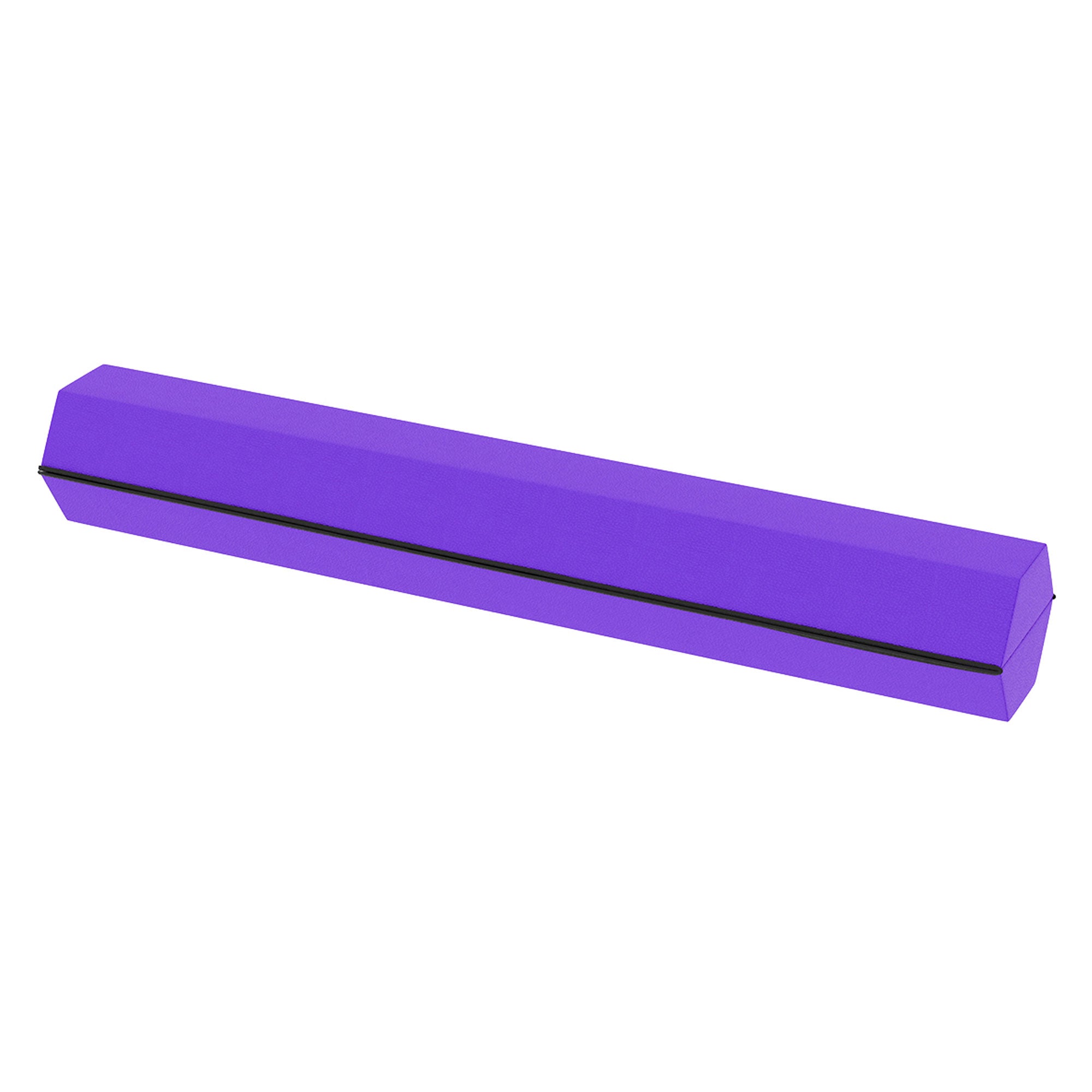 BalanceFrom 9 Foot Folding Balance Gymnastics Floor Beam with Handles, Purple