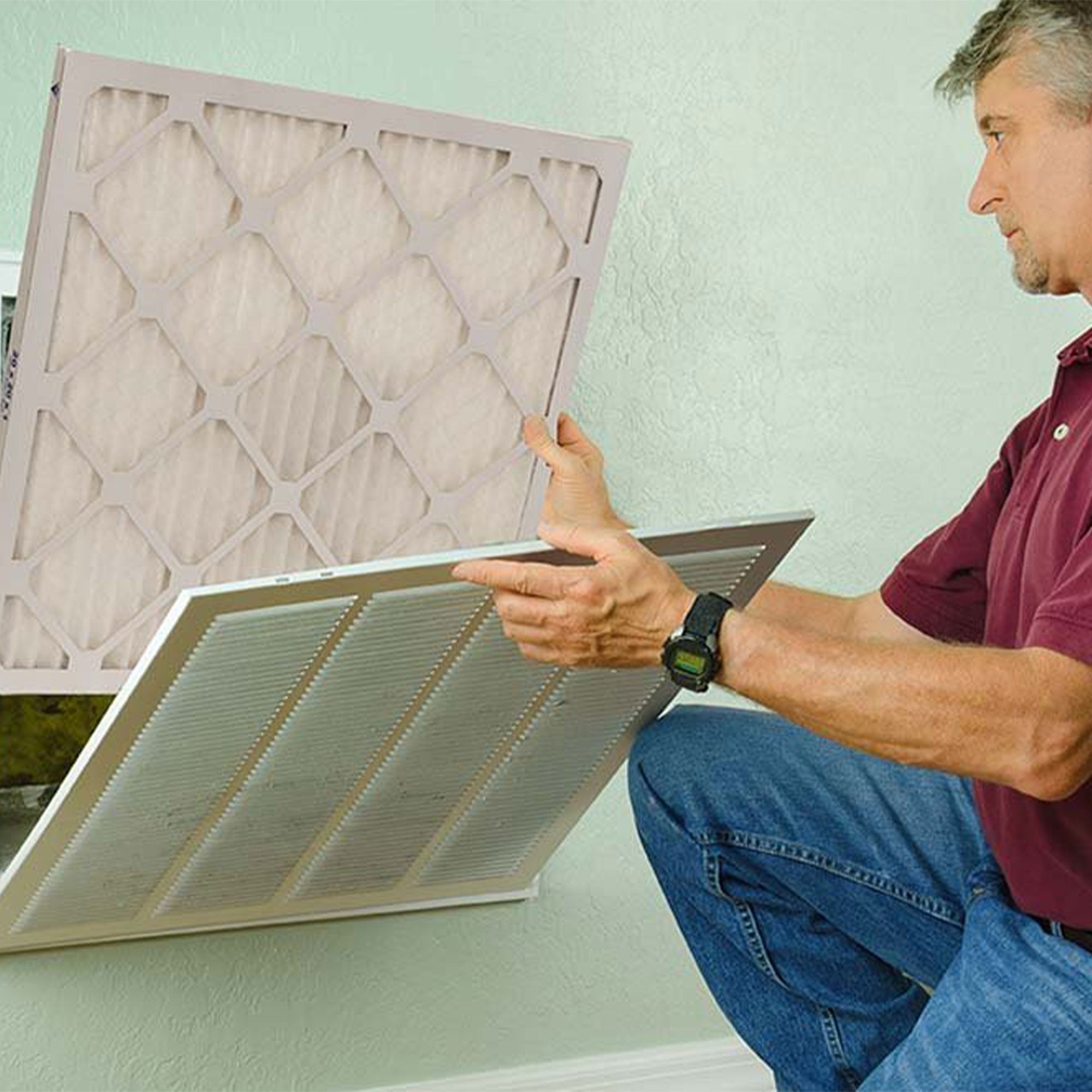 Trion 8 Air Bear 20 x 20 x 1" High Efficiency Pleated HVAC Filter, 4pk(Open Box) - VMInnovations