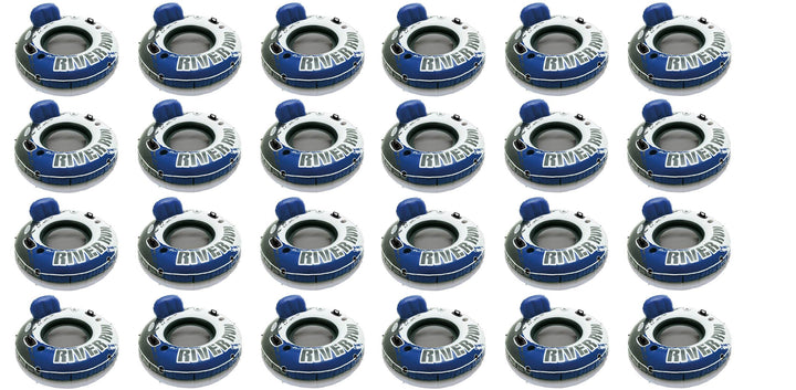 Intex River Run 1 Inflatable Floating Tube Raft for Lake, Pool, Ocean (24 Pack)