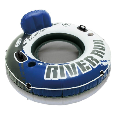 Intex River Run 1 Inflatable Floating Tube Raft for Lake, Pool, Ocean (24 Pack) - VMInnovations