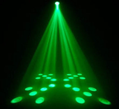 Chauvet DJ LX-5X Dance Club LED Moonflower Effect Light w/ 2 NV-F18 Black Lights