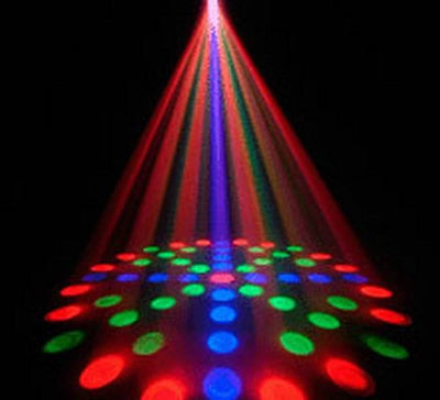Chauvet DJ LX-5X Dance Club LED Moonflower Effect Light w/ 2 NV-F18 Black Lights
