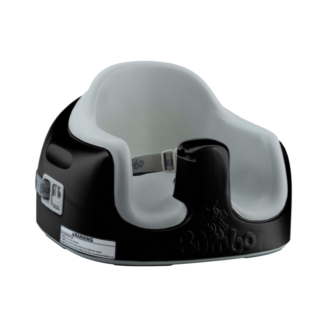 Bumbo Toddler Multi Seat 3-in-1 Booster High Chair and Tray, Black/Cool Grey