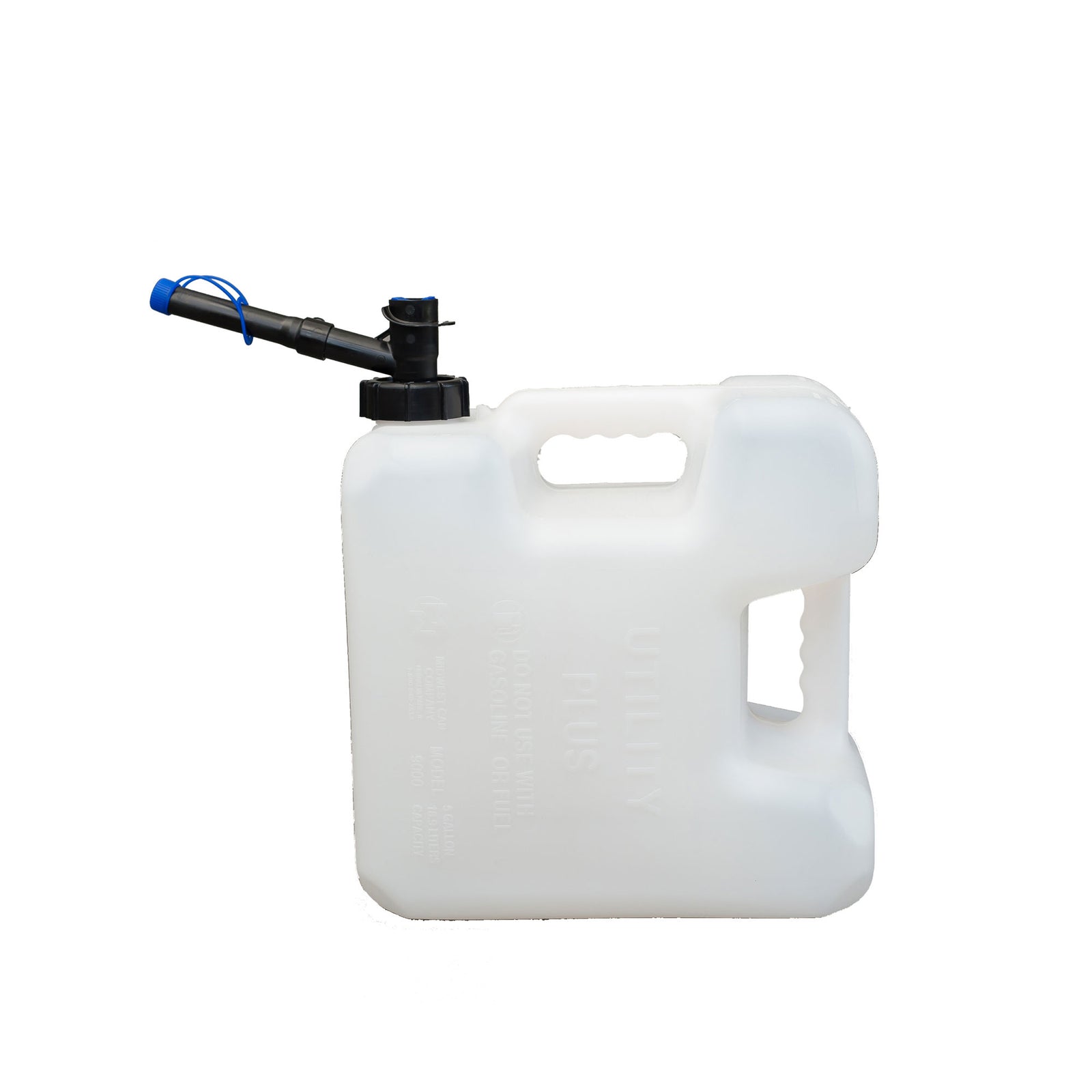 Midwest Can 5 Gallon Fresh Water Safe Utility Plus w/Easy Poor Push Button Spout - VMInnovations