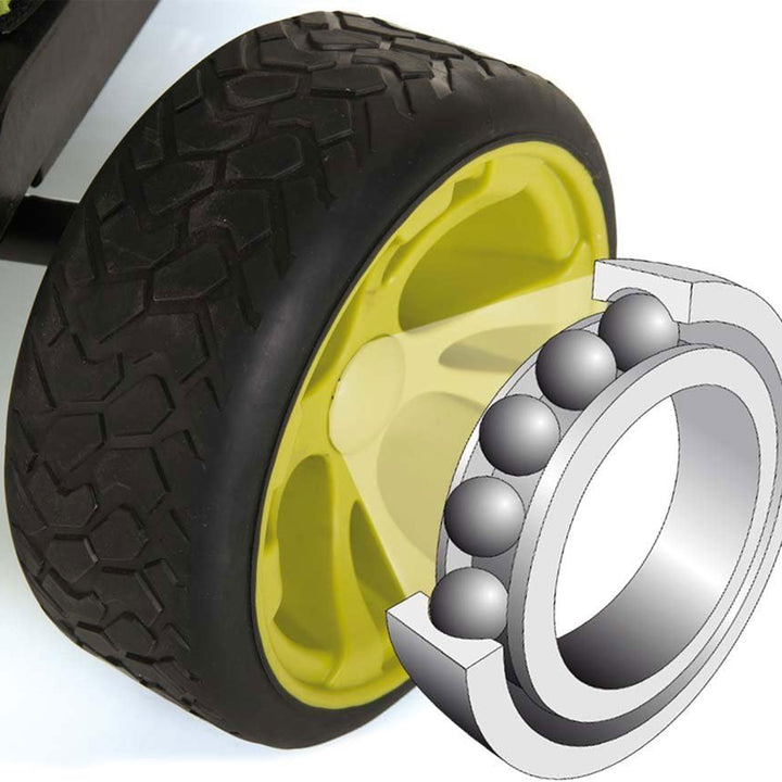 hauck Eco Wagon W/Multipurpose Hand Pulled Utility & Easy Fold Feature(Open Box)