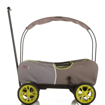 hauck Eco Wagon with Multipurpose Hand Pulled Utility & Easy Fold Feature, Green