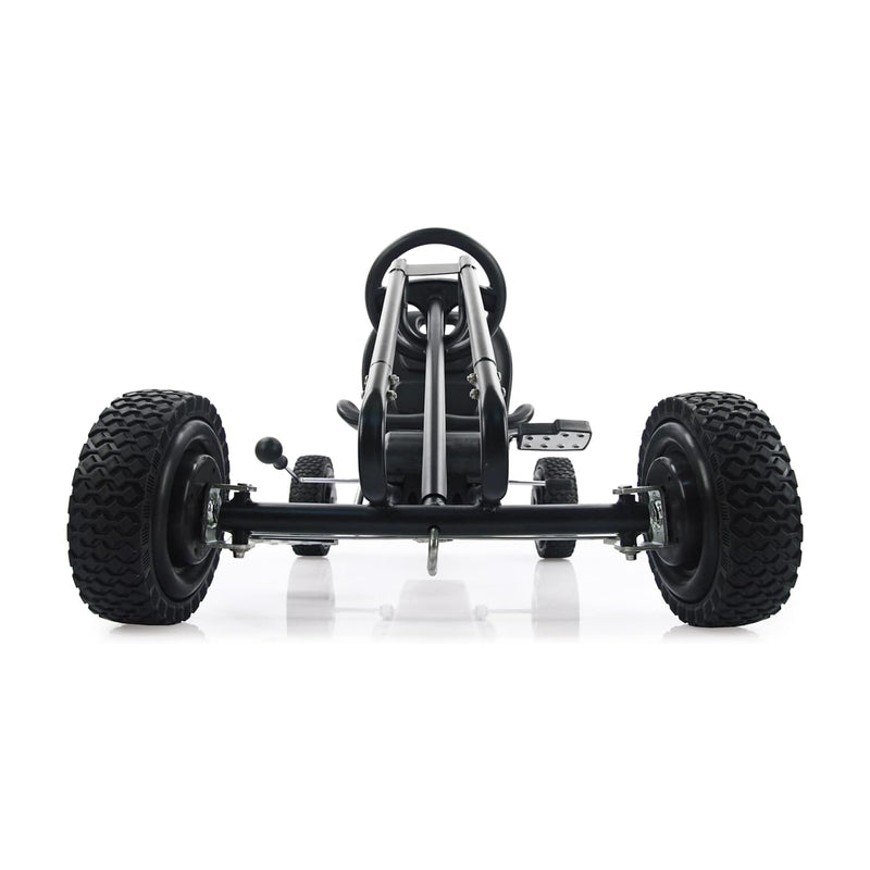 hauck Lightning Ergonomic Pedal Ride On Go Kart Toy for Boys and Girls, Black