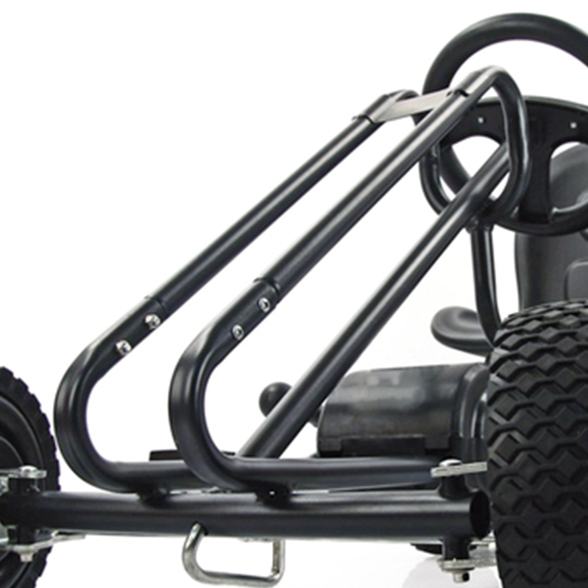 hauck Lightning Pedal Ride On Go Kart Toy for Boys and Girls, Black (For Parts) - VMInnovations