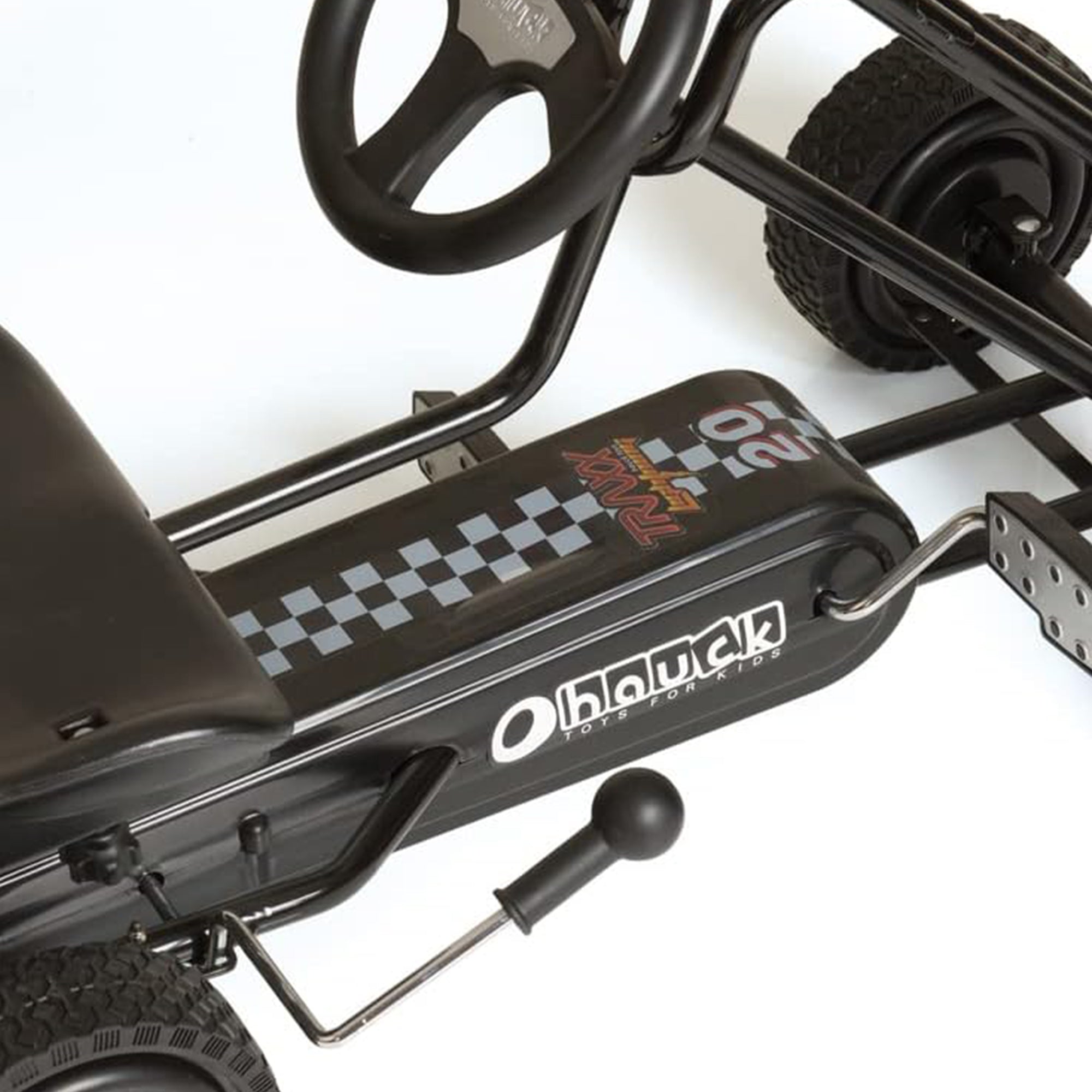 hauck Lightning Pedal Ride On Go Kart Toy for Boys and Girls, Black (For Parts) - VMInnovations