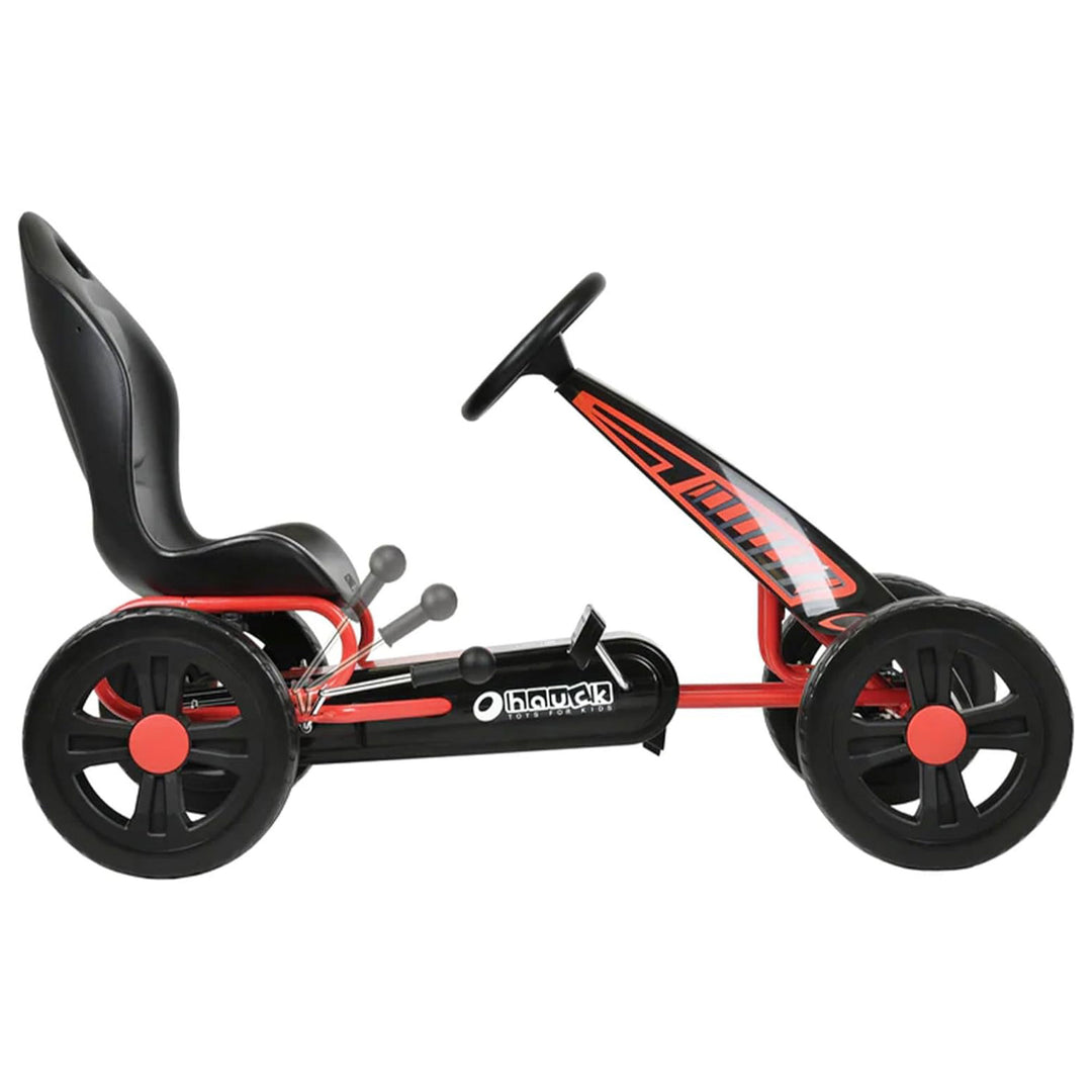 hauck Hurricane Racing Go Kart w/Low Profile Rubber Tires & Handbrake(For Parts)