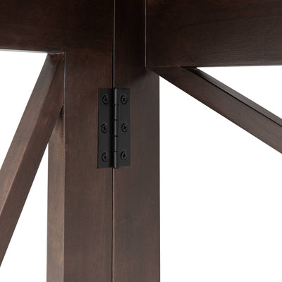 MECO Stakmore Stylish Versatile Folding Desk with Built In Outlets (Open Box) - VMInnovations